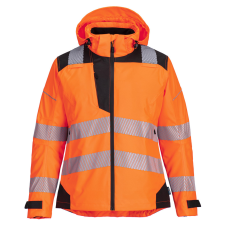 Portwest PW3 Hi-Vis női esőkabát Orange/Black M láthatósági ruházat