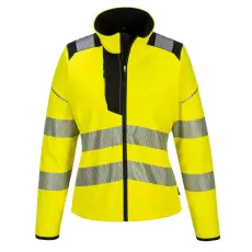 Portwest PW3 Hi-Vis női Softshell Yellow/Black XS