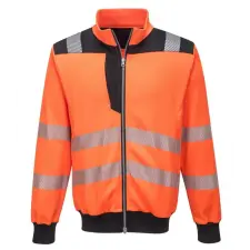 Portwest PW3 Hi-Vis pulóver Orange/Black S láthatósági ruházat
