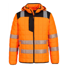 Portwest PW3 Hi-Vis Square Baffle dzseki Orange/Black XL láthatósági ruházat