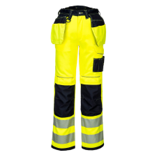 Portwest PW3 Hi-Vis Stretch Holster nadrág Yellow/Black 28 láthatósági ruházat