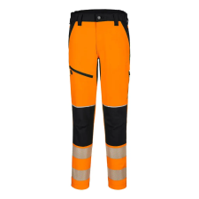 Portwest PW3 Hi-Vis Stretch nadrág Orange/Black L láthatósági ruházat