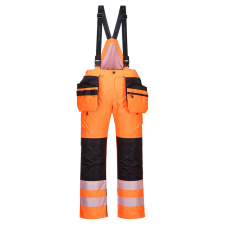 Portwest PW3 Hi-Vis téli nadrág Orange/Black XL láthatósági ruházat