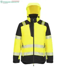 Portwest PW3 Hi-Vis télikabát - Sárga/Fekete