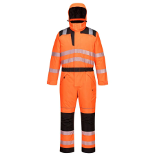 Portwest PW3 jól láthatósági téli overál Orange/Black S láthatósági ruházat