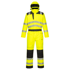 Portwest PW3 jól láthatósági téli overál Yellow/Black M láthatósági ruházat