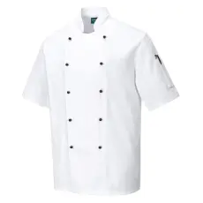 Portwest Rachel Chefs női dzseki S/S fehér XXS