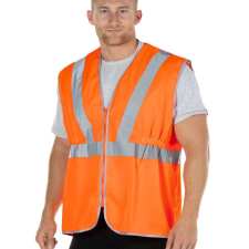Portwest RT20 Jól láthatósági mellény vasúti dolgozók részére GO/RT (NARANCS, XL) láthatósági ruházat