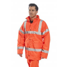 Portwest RT30 Jól láthatósági kabát vasúti dolgozók részére (4XL) láthatósági ruházat