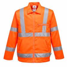 Portwest RT40 Jól láthatósági kevertszálas dzseki narancs színben láthatósági ruházat