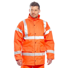Portwest RT60 Jól láthatósági, lélegző dzseki (Class 3) (NARANCS, XL)