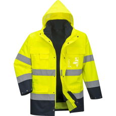 Portwest S162 Hi-Vis Lite 3 az 1-ben kabát sárga-tengerészkék