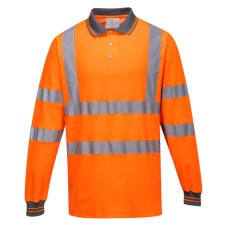 Portwest S271 Cotton Comfort jól láthatósági pólóing (narancs, 3XL) láthatósági ruházat