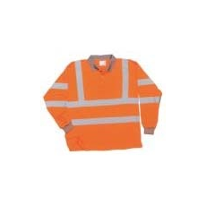 Portwest (S277) HiVis hosszú ujjú pólóing narancs