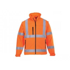 Portwest S424 - Jól láthatósági Softshell dzseki (3L) - narancs láthatósági ruházat