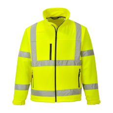 Portwest S424 Jól láthatósági Softshell dzseki (Sárga, XXL)