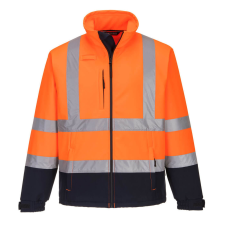 Portwest S425 Hi-Vis dzseki (3L) narancs-tengerészkék láthatósági ruházat
