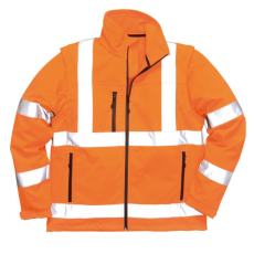 Portwest S428 Jól láthatósági Softshell dzseki narancs