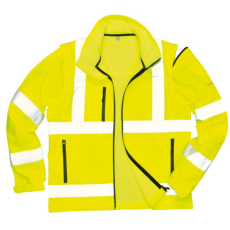 Portwest S428 Jól láthatósági Softshell dzseki sárga