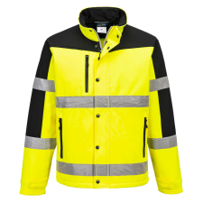 Portwest S429 Jól láthatósági Softshell kabát (SÁRGA, XL) láthatósági ruházat