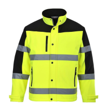 Portwest S429 Softshell kéttónusú (3L) védőkabát XXL sárga