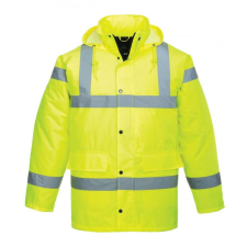 Portwest S460 jólláthatósági kabát sárga színben láthatósági ruházat