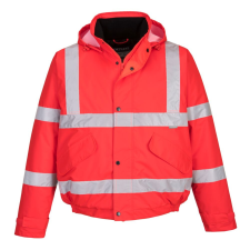 Portwest S463 Hi-Vis téli bomber dzseki piros láthatósági ruházat