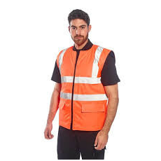 Portwest S469 Jól láthatósági kifordítható mellény (NARANCS, 4XL)