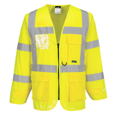 Portwest S475 Hi-Vis Executive kabát sárga