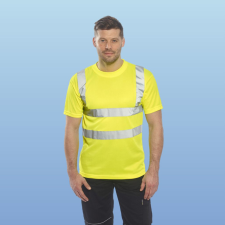 Portwest S478 Jól láthatósági póló (SÁRGA, XS) láthatósági ruházat
