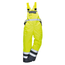 Portwest -S488 HiVis béleletlen védőoverall, kék és sárga 5XL láthatósági ruházat