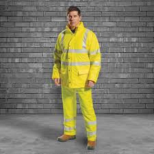 Portwest S491 Sealtex Ultra jól láthatósági esődzseki (SÁRGA, XXL) láthatósági ruházat