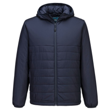 Portwest S608 Professional bélelt baffle kabát metál sötét tengerészkék