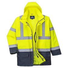 Portwest S766 - Essential 5 Az 1-Ben Láthatósági Kabát Sárga - M láthatósági ruházat