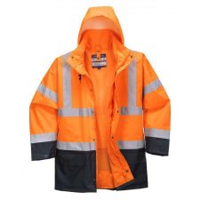 Portwest S766 jólláthatósági kabát narancs/tengerészkék láthatósági ruházat