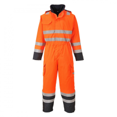 Portwest S775-s Portwest, Bizflame Rain Hi-Vis antisztatikus FR overál, Jólláthatósági