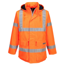 Portwest S778 Bizflame Hi-Vis antisztatikus lángálló kabát narancs munkaruha