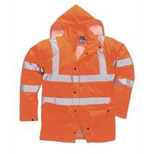 Portwest Sealtex Ultra béleletlen jólláthatósági kabát (narancs, XL) láthatósági ruházat