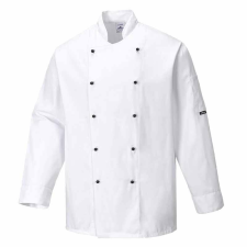 Portwest Somerset séf kabát (fehér, 3XL) munkaruha