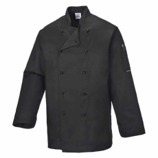 Portwest Somerset séf kabát (fekete*, XL)