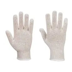 Portwest String Knit kötött kesztyű (288 pár) fehér L