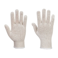 Portwest String Knit kötött kesztyű (288 pár) fehér M védőkesztyű