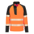 Portwest T172 PW3 Hi-Vis 1/4 cipzáras hosszú ujjú póló