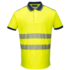 Portwest T180 jól láthatósági galléros póló