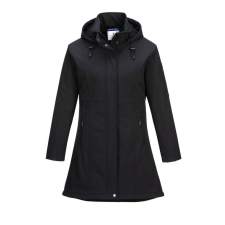 Portwest TK42 Carla női softshell dzseki (FEKETE, XS) munkaruha