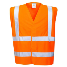 Portwest Tűzálló HiVis mellény, FR75, PORTWEST L Orange