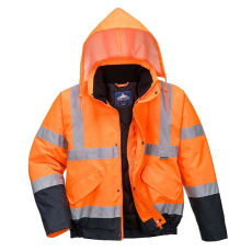 Portwest Two Tone HiVis Bomber Jacket-S266 S narancs