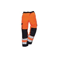 Portwest (TX51) Texo HiVis nadrág narancs/sötétkék láthatósági ruházat