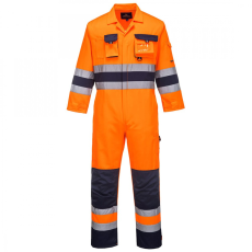 Portwest TX55 Texo Hi-Vis overall narancs - sötétkék
