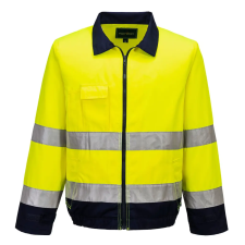 Portwest TX70YNRL Portwest Madrid Hi-Vis kabát láthatósági ruházat